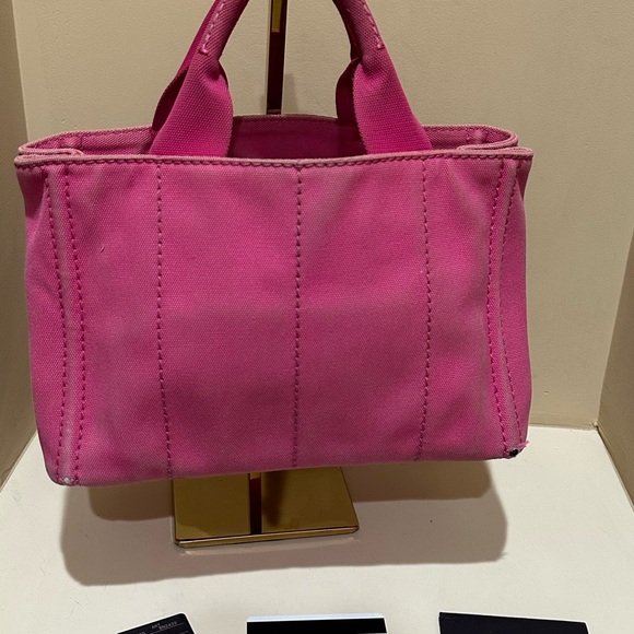 Prada Canapa Pink (Fuxia) Tote - Picture 2 of 11